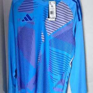 Adidas Blue and Purple Long Sleeve Goalkeeper Template